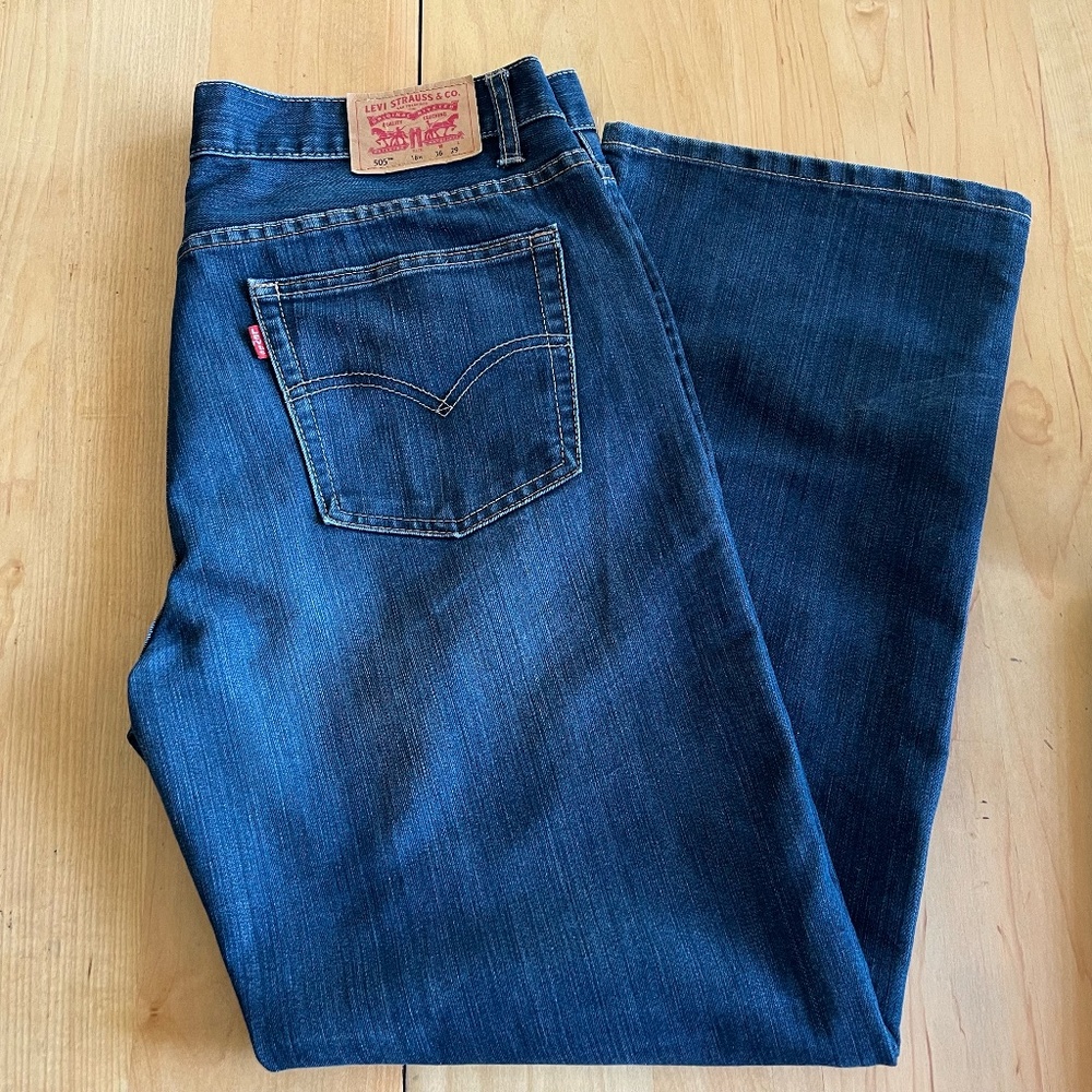NWOT Boys Levi's 505 Size 18 Husky (36x29)